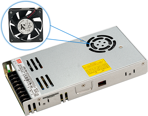 具有冷却风扇的电源供应器，其风扇运转的控制条件是什么？